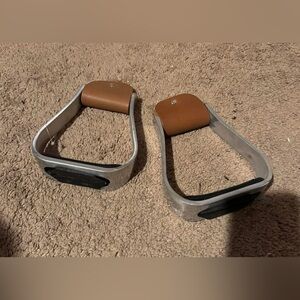 Aluminum barrel racing Stirrups